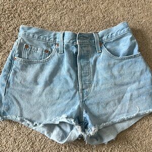 501 Levi Jean Shorts